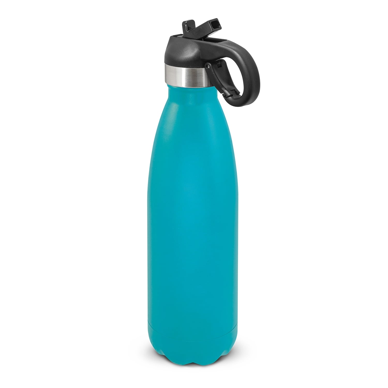 Adelaide Mirage Powder Coated Vacuum Bottle Flip Lid light blue Adelaide Mirage Powder Coated Vacuum Bottle Flip Lid light blue
