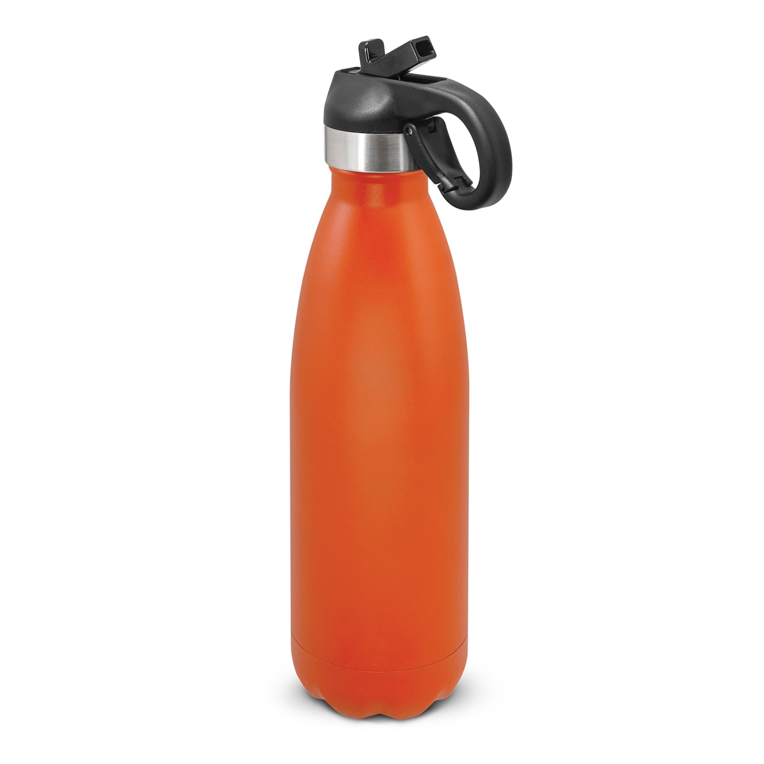 Adelaide Mirage Powder Coated Vacuum Bottle Flip Lid orange Adelaide Mirage Powder Coated Vacuum Bottle Flip Lid orange