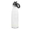 Adelaide Mirage Powder Coated Vacuum Bottle Flip Lid white Adelaide Mirage Powder Coated Vacuum Bottle Flip Lid white