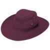 Anglesea Poly Cotton Slouch Hat maroon