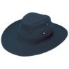 Anglesea Poly Cotton Slouch Hat navy