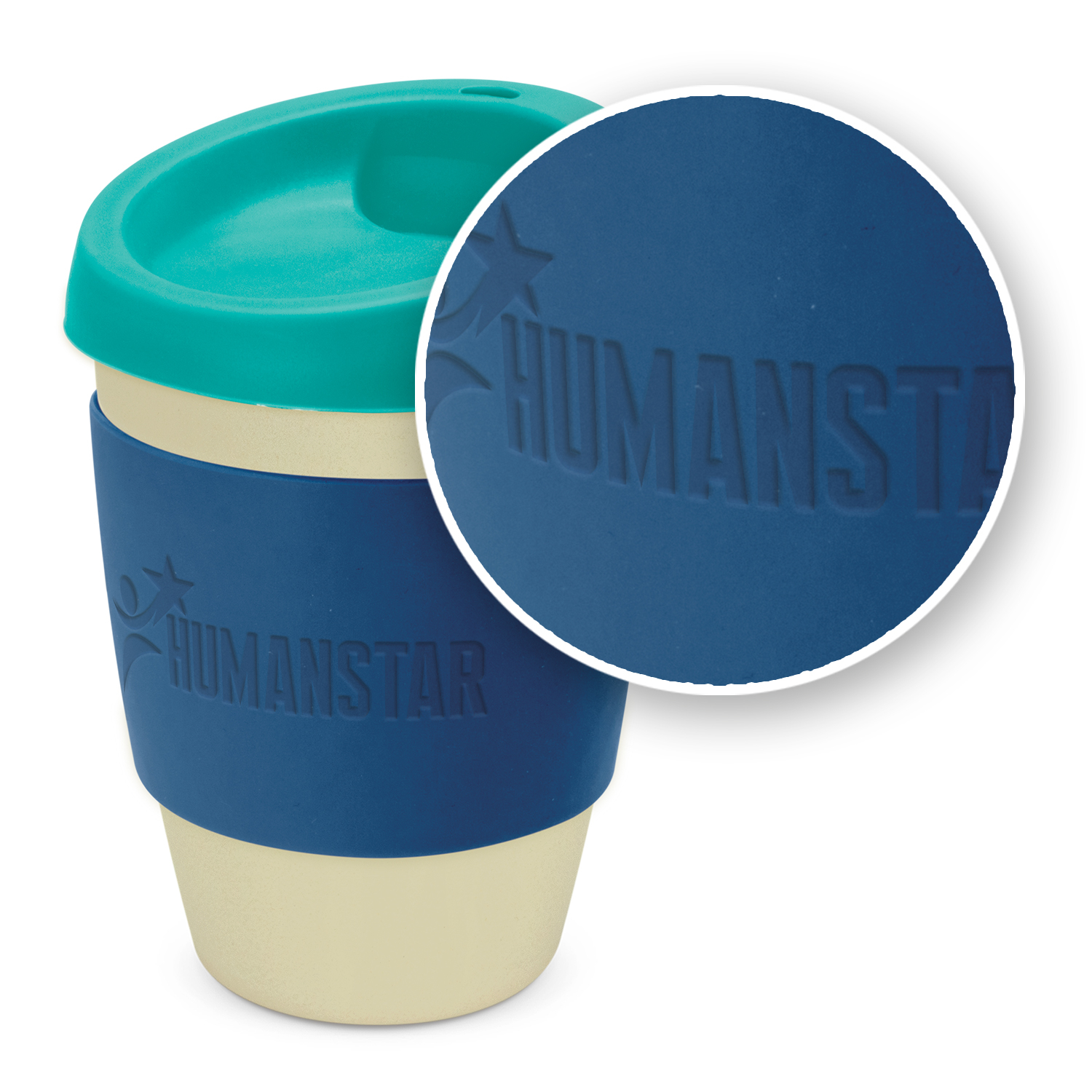 Bamboo Tara Metro Cup 340ml debossing Bamboo Tara Metro Cup 340ml debossing