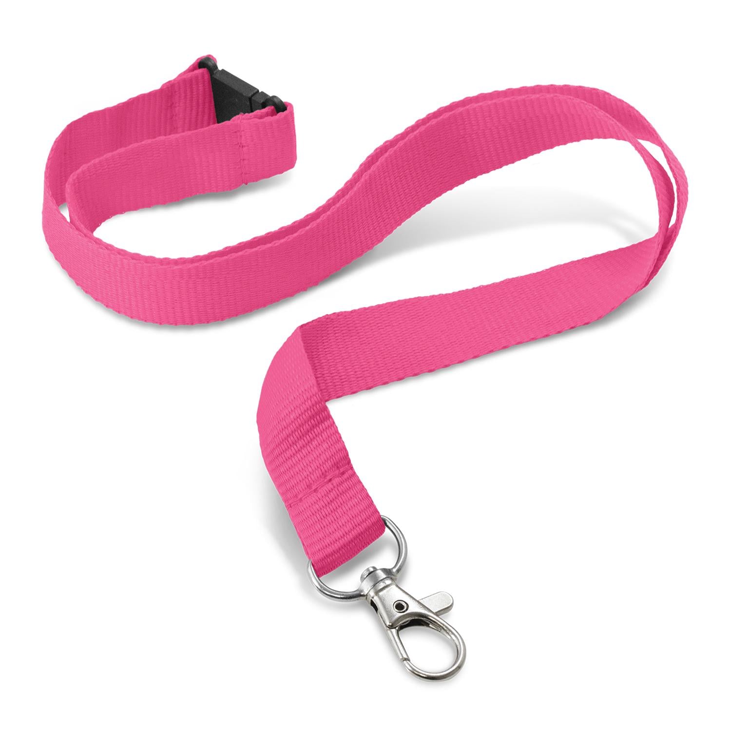 Clarke Custom Printed Lanyard 16mm pink Clarke Custom Printed Lanyard 16mm pink