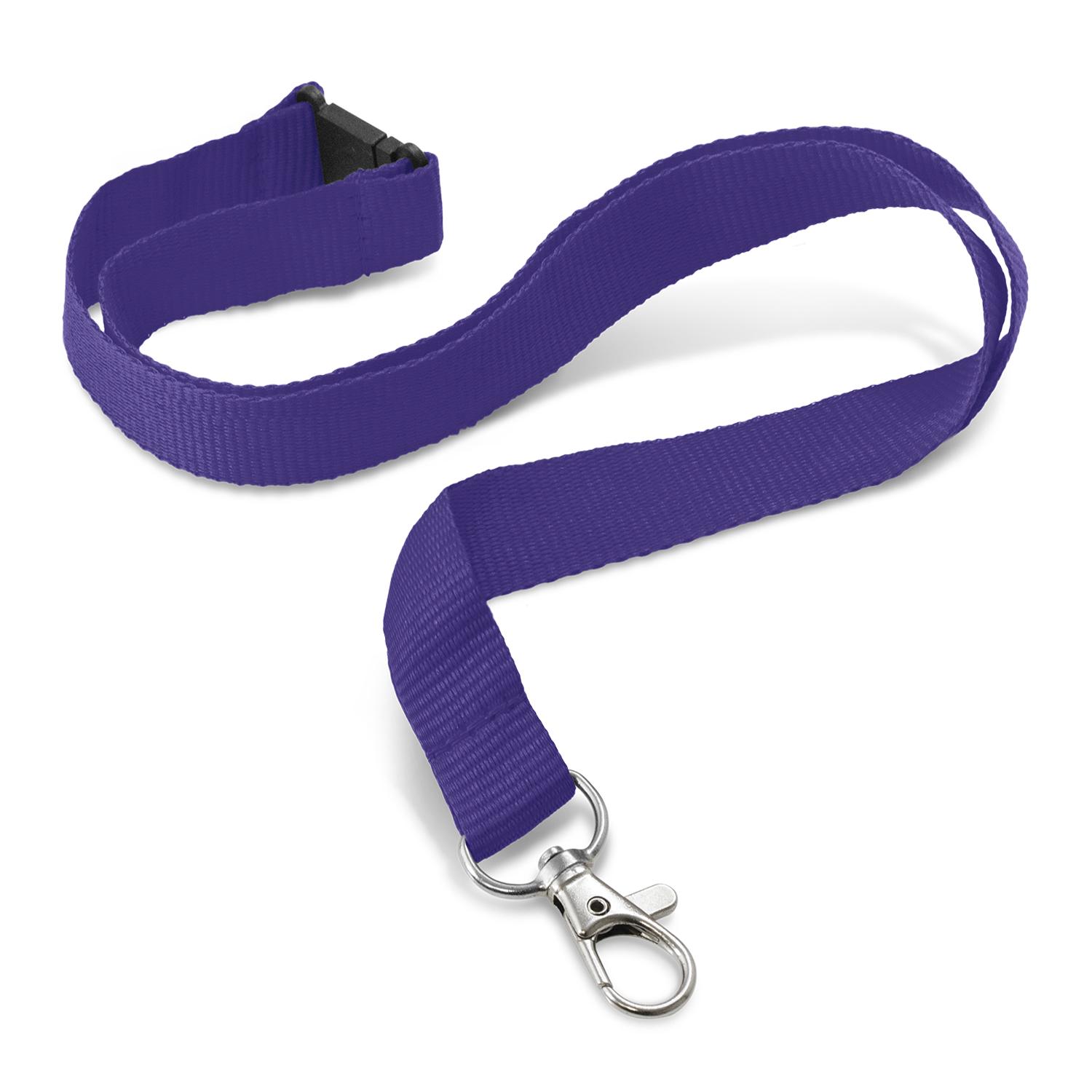 Clarke Custom Printed Lanyard 16mm purple Clarke Custom Printed Lanyard 16mm purple