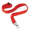 Clarke Custom Printed Lanyard 16mm red Clarke Custom Printed Lanyard 16mm red