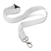 Clarke Custom Printed Lanyard 16mm white Clarke Custom Printed Lanyard 16mm white