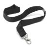 Clarke Custom Printed Lanyard 24mm black Clarke Custom Printed Lanyard 24mm black