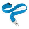 Clarke Custom Printed Lanyard 24mm light blue Clarke Custom Printed Lanyard 24mm light blue