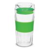 Divino Roma Double Wall Glass Cup 350ml bright green Divino Roma Double Wall Glass Cup 350ml bright green