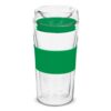 Divino Roma Double Wall Glass Cup 350ml kelly green Divino Roma Double Wall Glass Cup 350ml kelly green