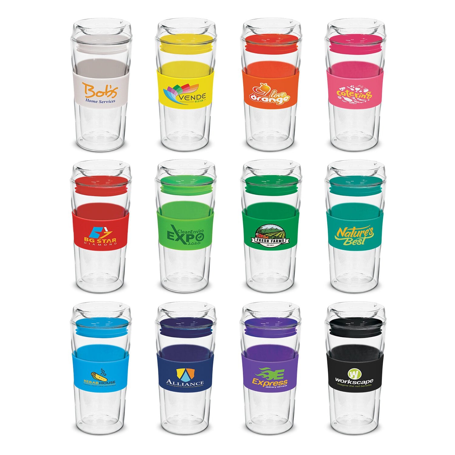 Divino Roma Double Wall Glass Cup 350ml main