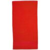 Luxurious Terry Velour Towel red Luxurious Terry Velour Towel red