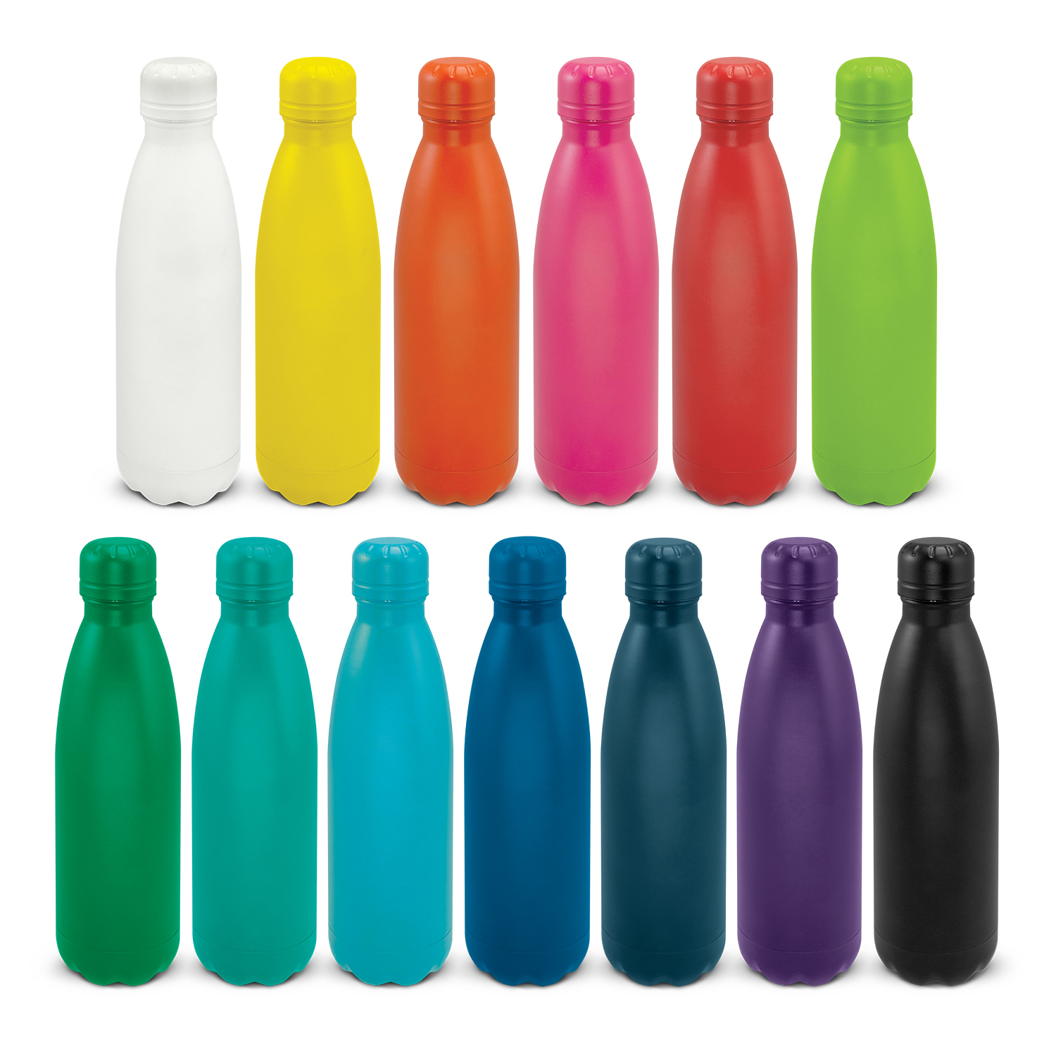 Marys Mirage Powder Coated Vacuum Bottle colour match lids Marys Mirage Powder Coated Vacuum Bottle colour match lids