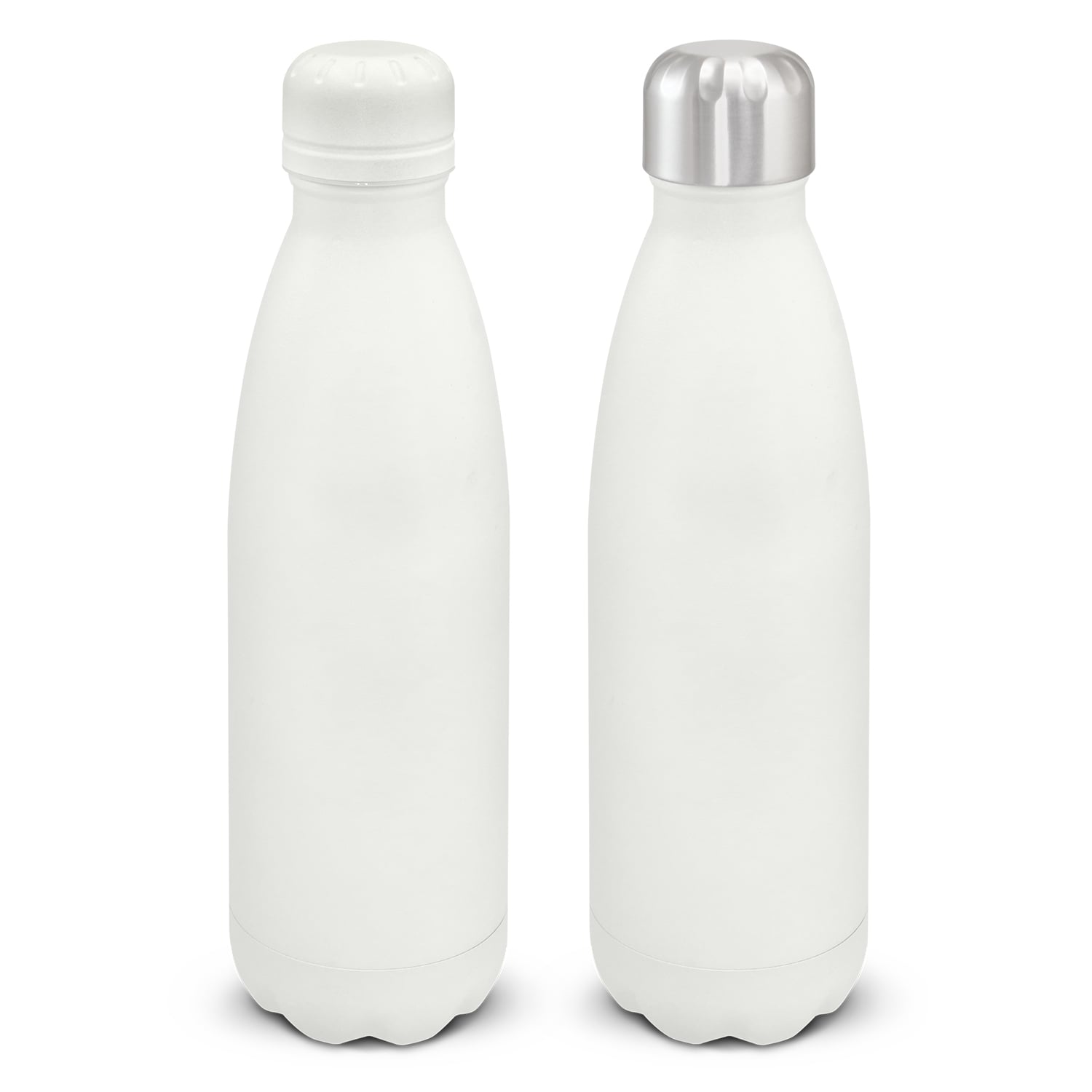 Marys Mirage Powder Coated Vacuum Bottle white Marys Mirage Powder Coated Vacuum Bottle white