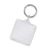 Melville Square Lens Key Ring clear Melville Square Lens Key Ring clear
