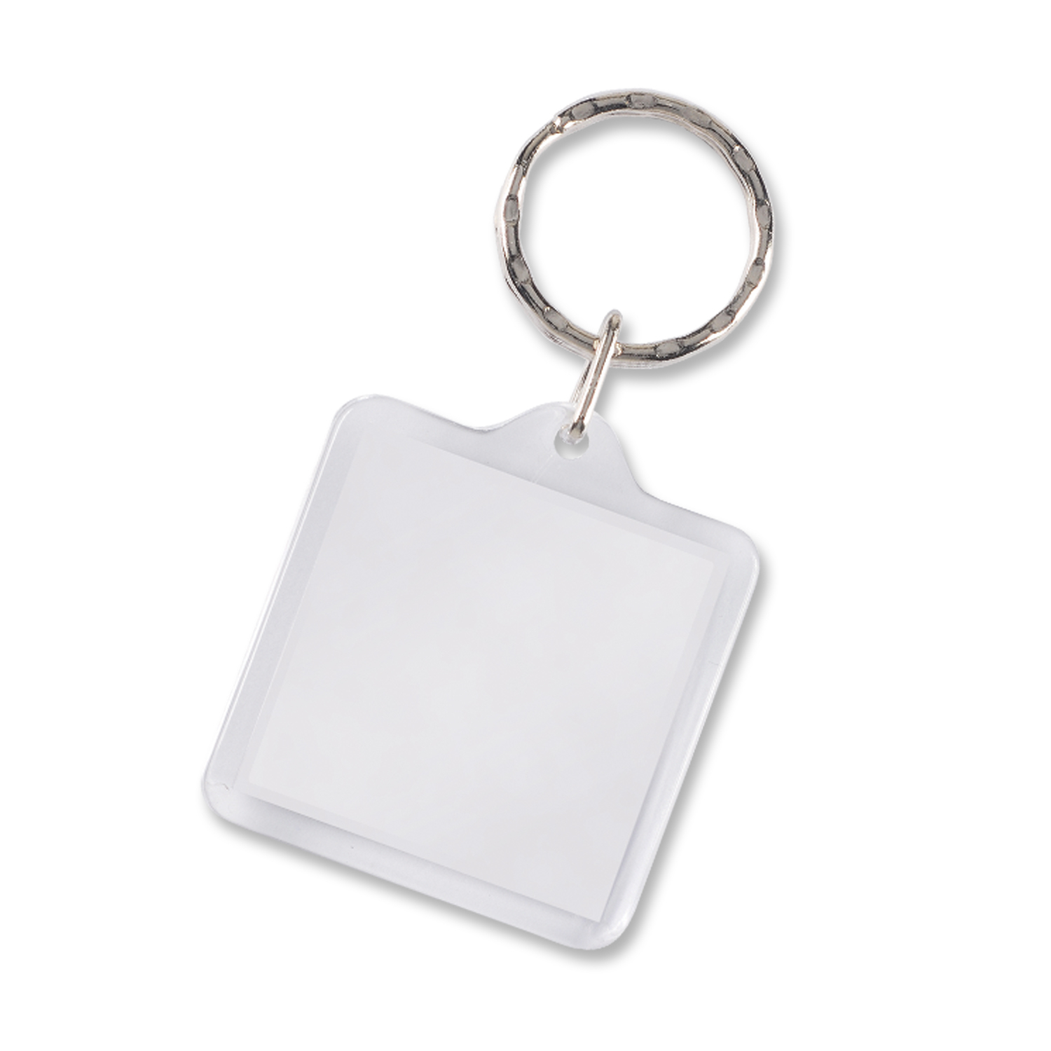 Melville Square Lens Key Ring clear Melville Square Lens Key Ring clear