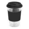 Meredith Aztec Double Wall Glass Cup 350ml black Meredith Aztec Double Wall Glass Cup 350ml black