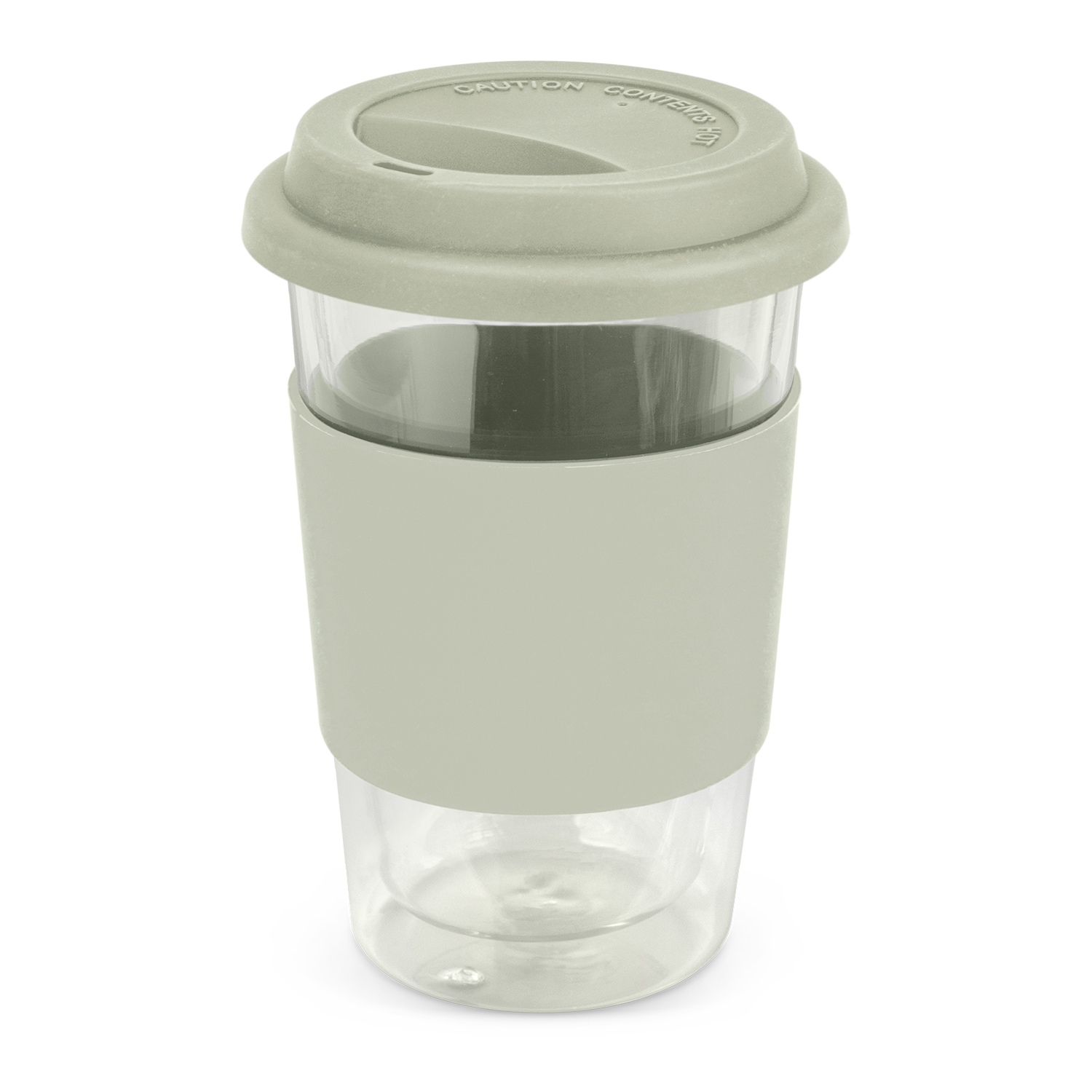 Meredith Aztec Double Wall Glass Cup 350ml grey Meredith Aztec Double Wall Glass Cup 350ml grey