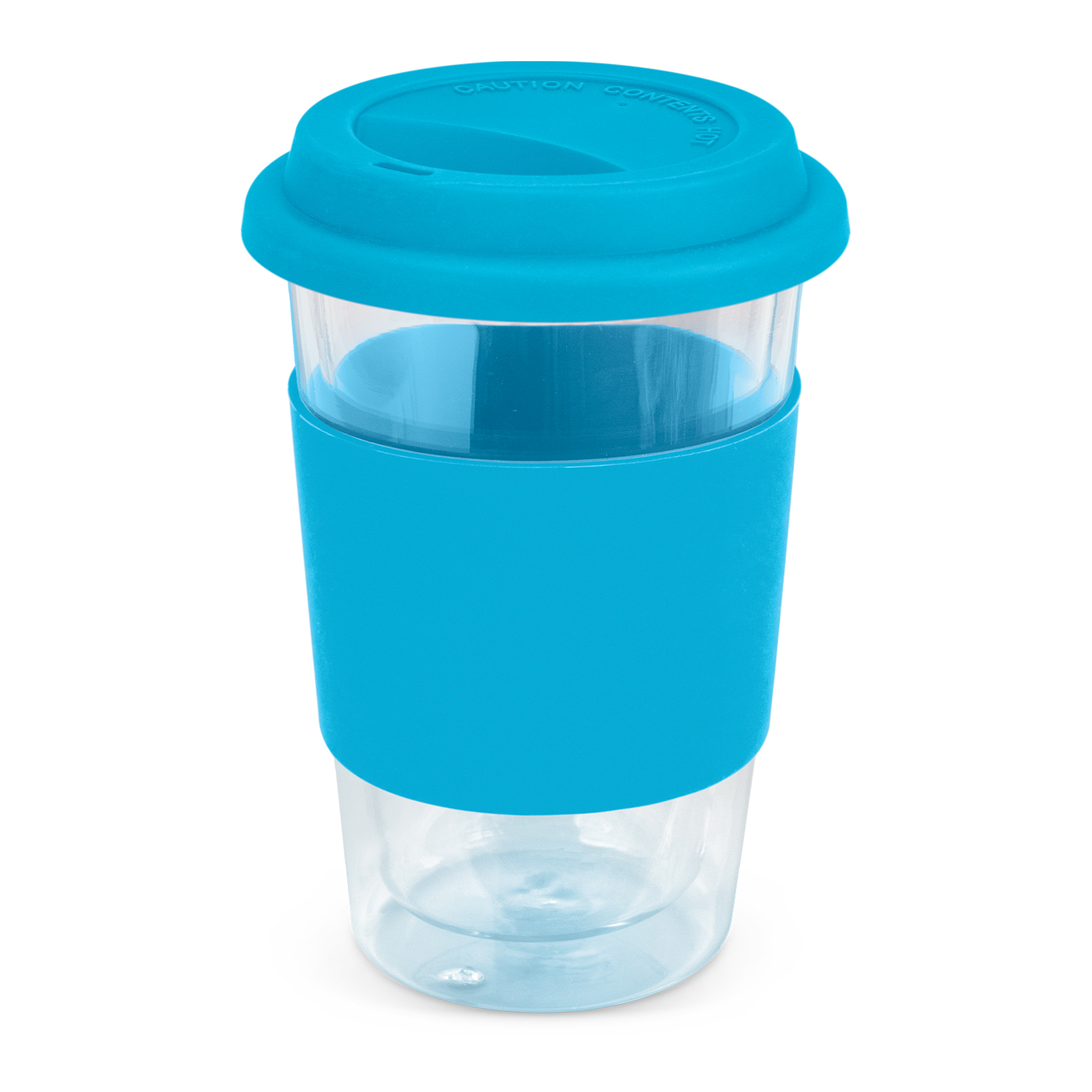 Meredith Aztec Double Wall Glass Cup 350ml light blue Meredith Aztec Double Wall Glass Cup 350ml light blue