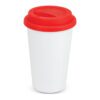 Monto Aztec Double Wall Coffee Cup Full Colour 350ml red Monto Aztec Double Wall Coffee Cup Full Colour 350ml red