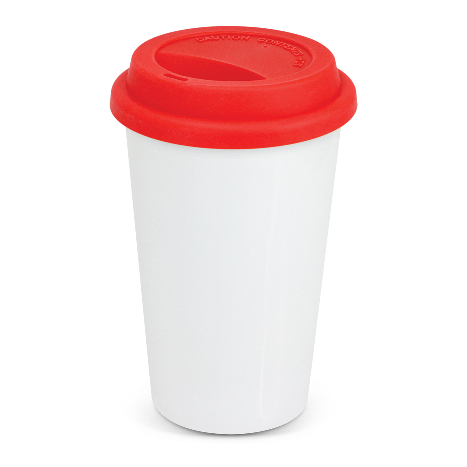 Monto Aztec Double Wall Coffee Cup Full Colour 350ml red Monto Aztec Double Wall Coffee Cup Full Colour 350ml red