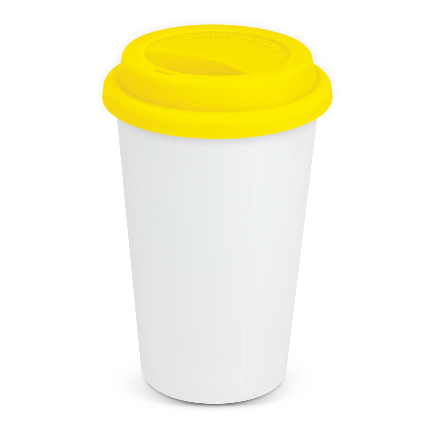 Monto Aztec Double Wall Coffee Cup Full Colour 350ml yellow Monto Aztec Double Wall Coffee Cup Full Colour 350ml yellow
