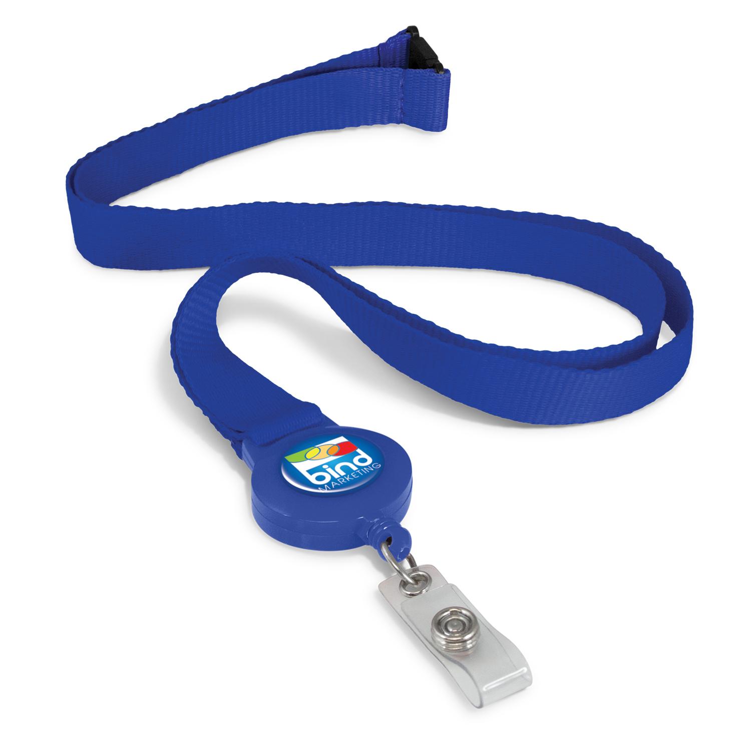 Moranbah Lanyard Badge Holder blue Moranbah Lanyard Badge Holder blue