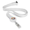 Moranbah Lanyard Badge Holder white Moranbah Lanyard Badge Holder white