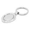Morawa Oval Metal Key Ring silver Morawa Oval Metal Key Ring silver