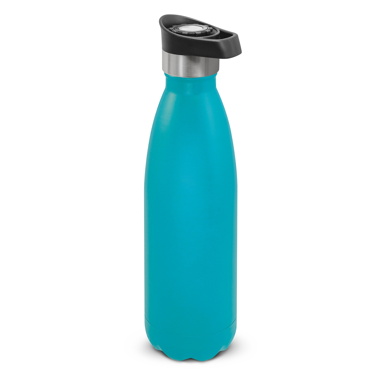 Rossarden Mirage Powder Coated Vacuum Bottle Push Button Lid light blue Rossarden Mirage Powder Coated Vacuum Bottle Push Button Lid light blue
