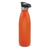 Rossarden Mirage Powder Coated Vacuum Bottle Push Button Lid orange Rossarden Mirage Powder Coated Vacuum Bottle Push Button Lid orange