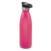Rossarden Mirage Powder Coated Vacuum Bottle Push Button Lid pink Rossarden Mirage Powder Coated Vacuum Bottle Push Button Lid pink