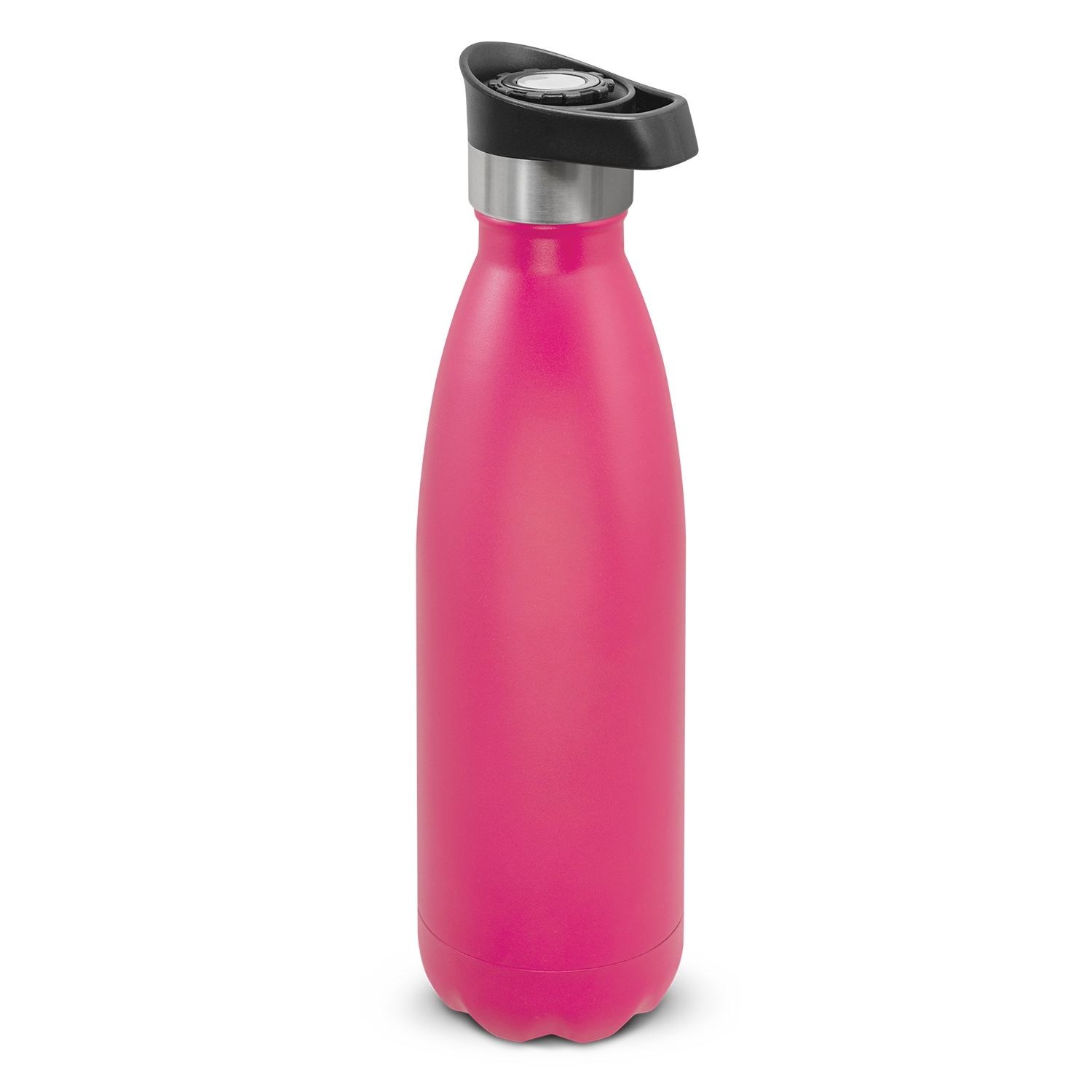 Rossarden Mirage Powder Coated Vacuum Bottle Push Button Lid pink Rossarden Mirage Powder Coated Vacuum Bottle Push Button Lid pink