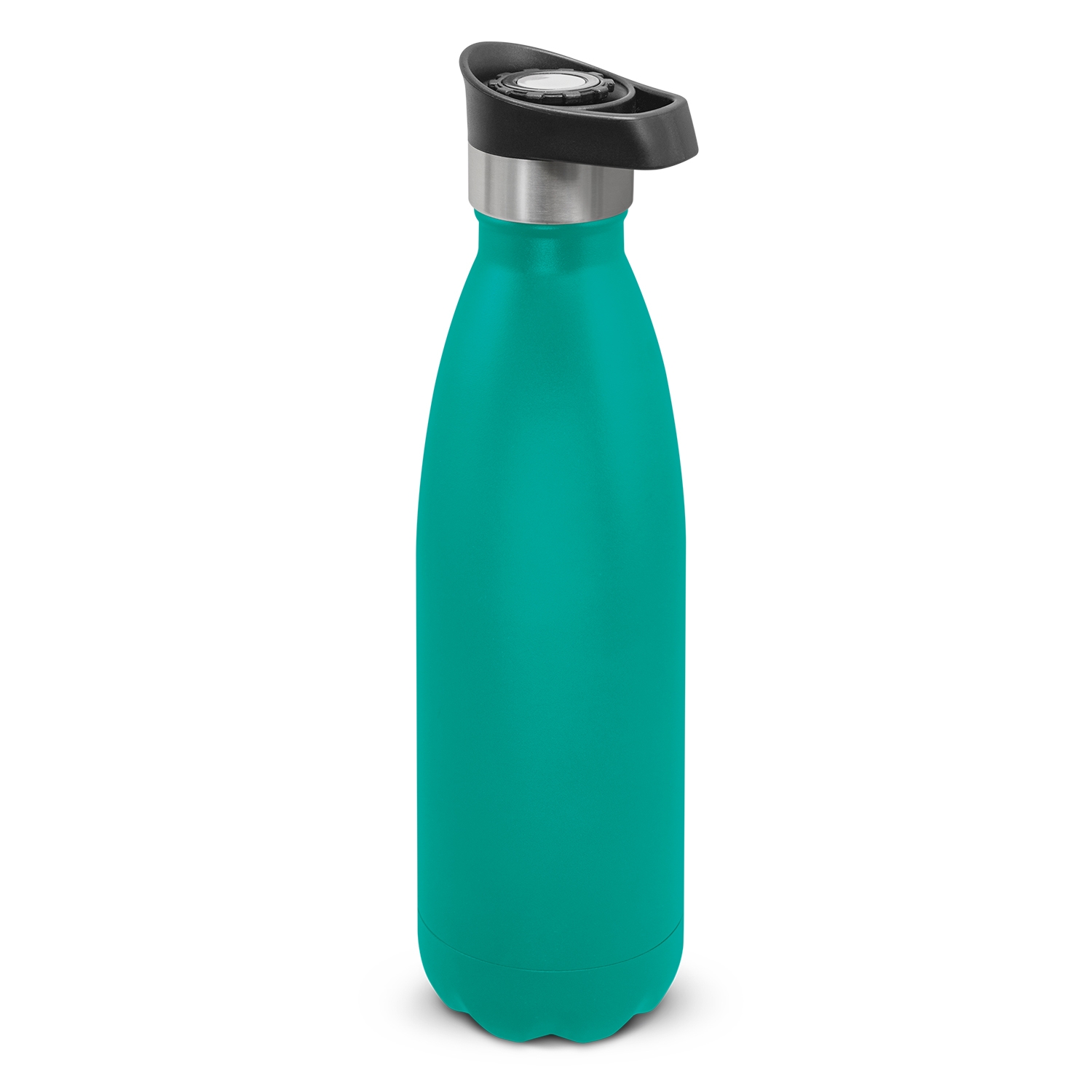 Rossarden Mirage Powder Coated Vacuum Bottle Push Button Lid teal Rossarden Mirage Powder Coated Vacuum Bottle Push Button Lid teal