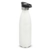 Rossarden Mirage Powder Coated Vacuum Bottle Push Button Lid white Rossarden Mirage Powder Coated Vacuum Bottle Push Button Lid white