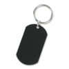 Sandstone Lotus Key Ring black Sandstone Lotus Key Ring black