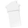 Sorell Magnetic House Memo Pad A7 Full Colour white Sorell Magnetic House Memo Pad A7 Full Colour white