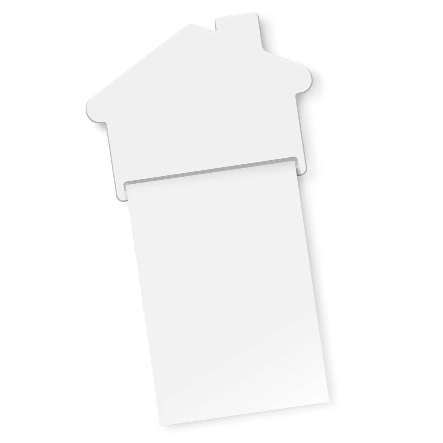 Sorell Magnetic House Memo Pad A7 Full Colour white Sorell Magnetic House Memo Pad A7 Full Colour white