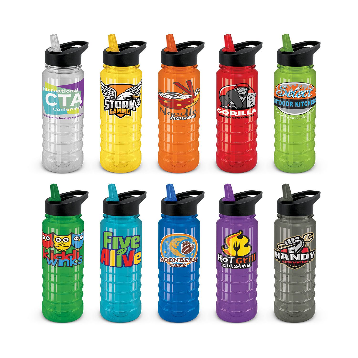 Triton Edith Bottle Black Lid main