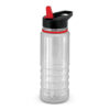 Triton Latta Elite Bottle Clear and Black red