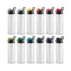Tullah Bottle Snap Cap white bottle Tullah Bottle Snap Cap white bottle