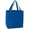 aberdeen non woven shopping tote bag royal blue