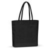 alison jute tote bag black alison jute tote bag black