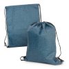 allora heather drawstring backpack blue allora heather drawstring backpack blue