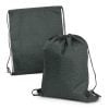 allora heather drawstring backpack charcoal allora heather drawstring backpack charcoal