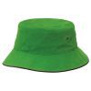 argile bucket hat sandwich trim lime black argile bucket hat sandwich trim lime black