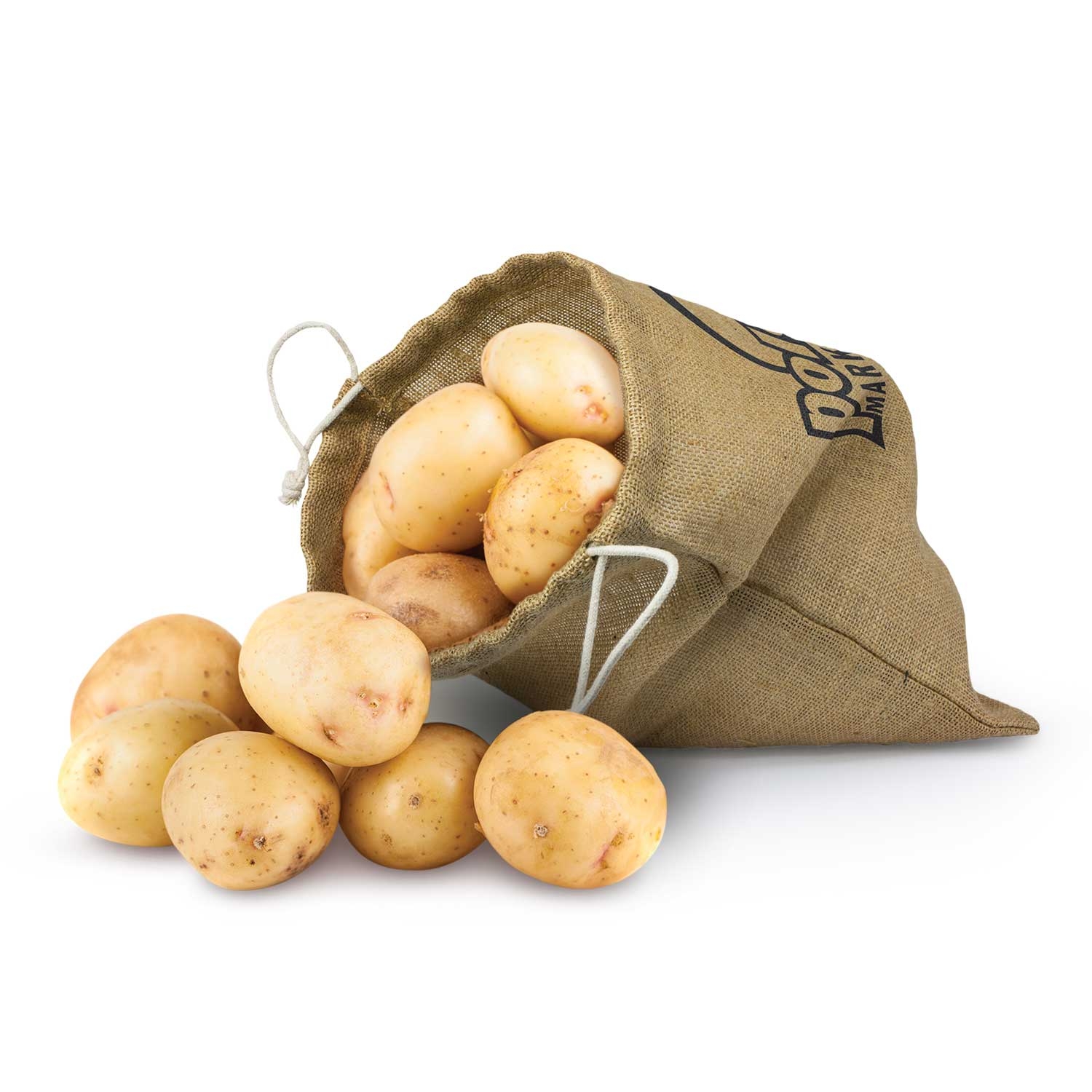 barrosa jute produce bag large in action barrosa jute produce bag large in action