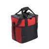 beacon large cooler bag black red