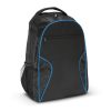 byron laptop backpack light blue
