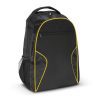 byron laptop backpack yellow